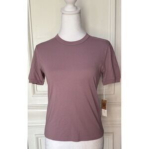 NWT Outerknown T Shirt Womens XS Sojourn Short Sleeve Organic Cotton MSRP $58